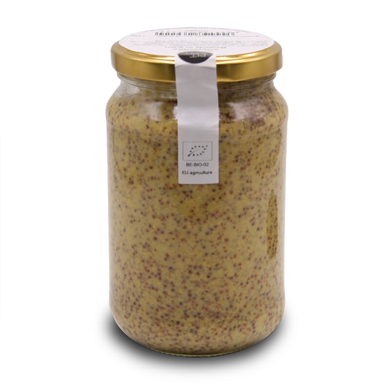 whole-grain organic mustard