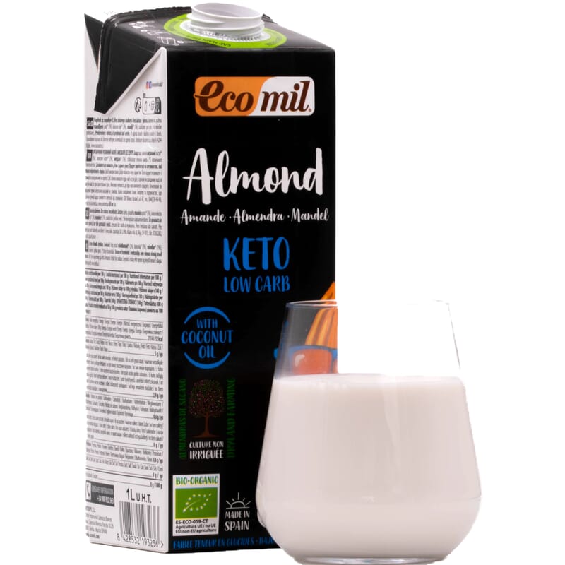 Keto almond drink with MCT organic