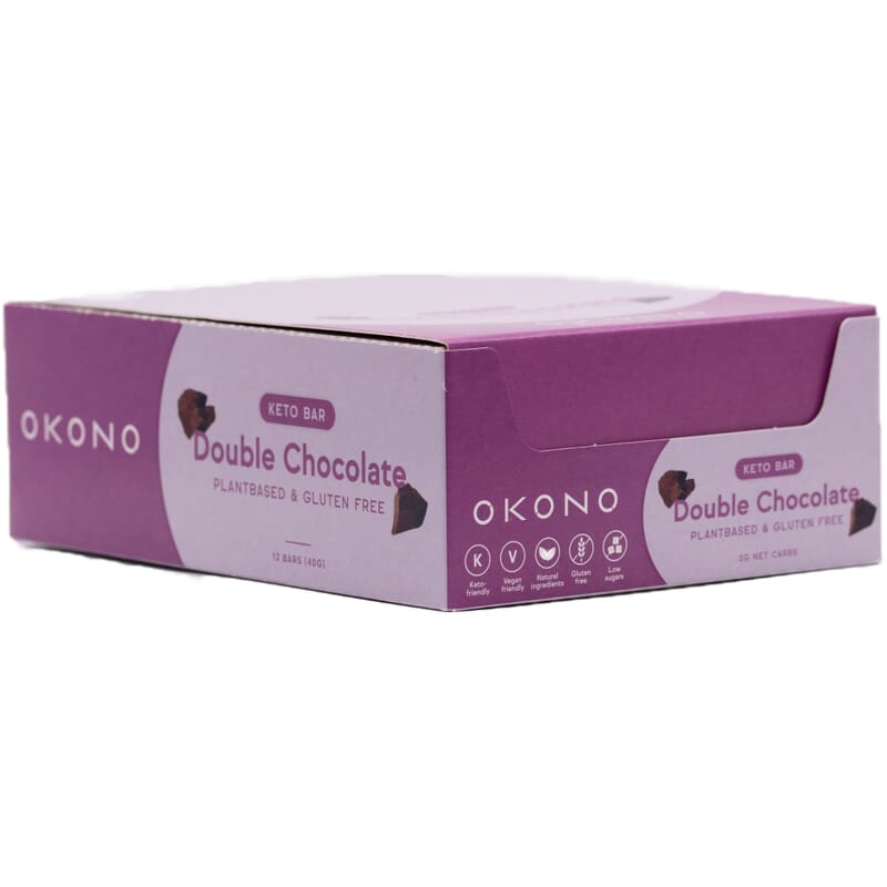 OKONO - Keto bar double chocolate