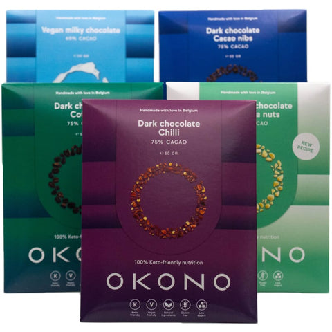 OKONO - Keto chocolate mix box