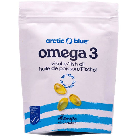 Omega-3 fish oil capsules