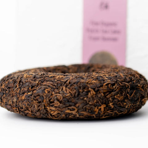 Shou pu'er tea cake organic