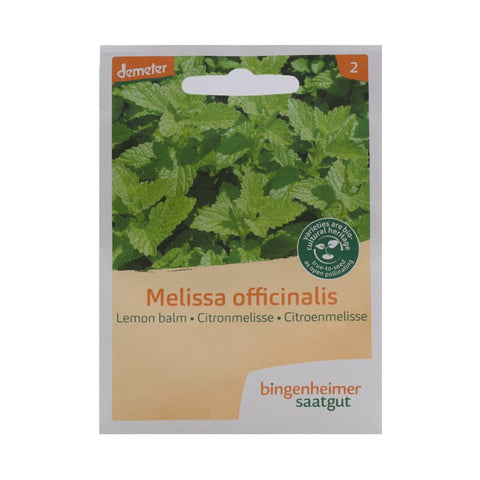 Lemon balm seed organic