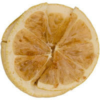 Lemon slices freeze-dried