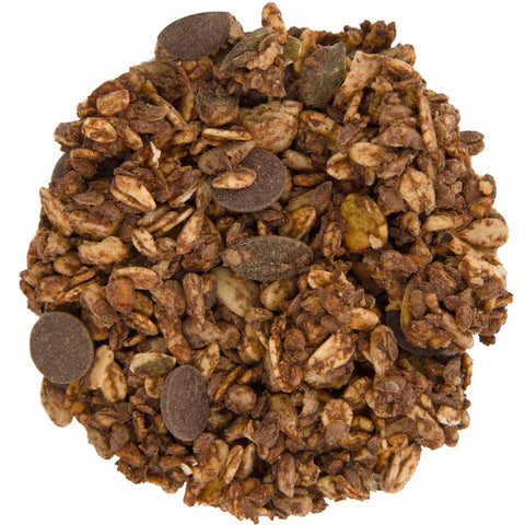 Extra crunch granola with chocolate