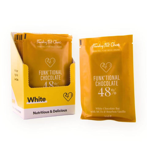 Sugar-free white chocolate - With MCT and vanilla