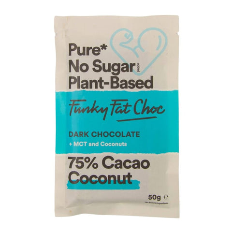 Sugar-free chocolate - dark with MCT and coconut
