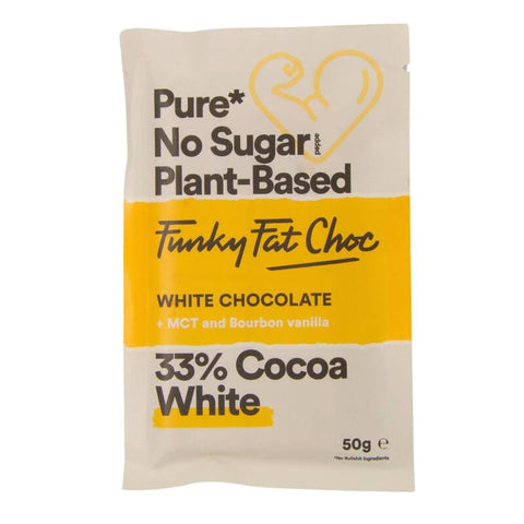 Sugar-free white chocolate - With MCT and vanilla