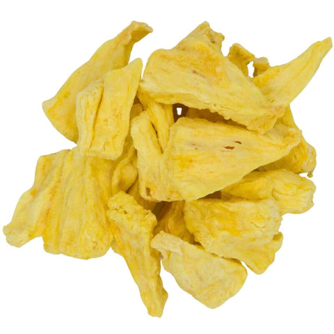 Pineapple chunks freeze-dried