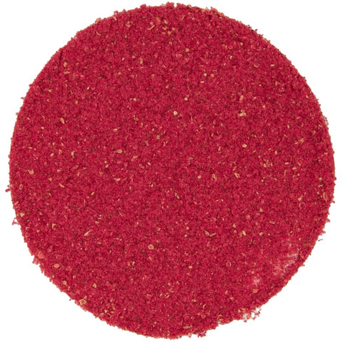 Raspberry powder freeze-dried