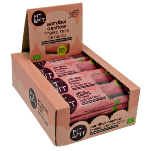 Protein bar strawberry-cashew organic
