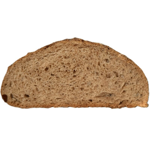 Whole wheat sourdough bread