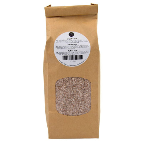 Puffed teff
