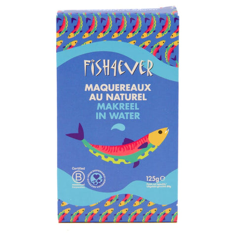 Scottish mackerel in water