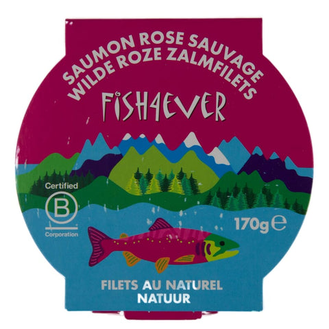 Wild pink salmon fillets, plain