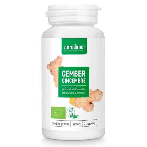 Ginger capsules organic