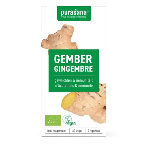 Ginger capsules organic