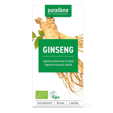 Ginseng capsules organic