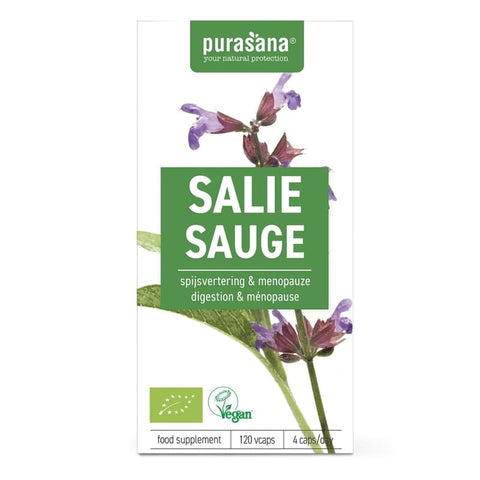 Salie organic capsules organic