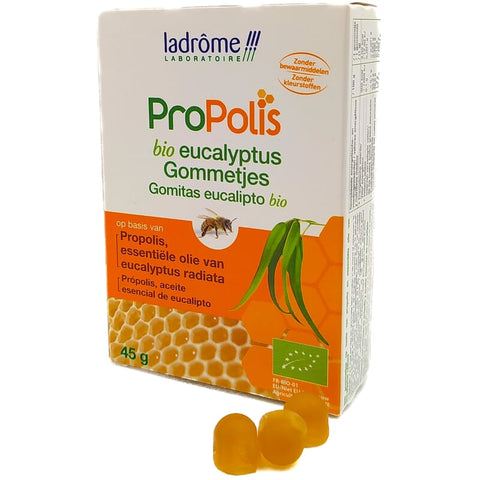 Propolis eucalyptus gummies organic