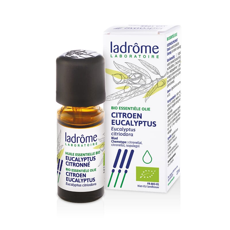 Lemon eucalyptus essential oil Ladrome organic