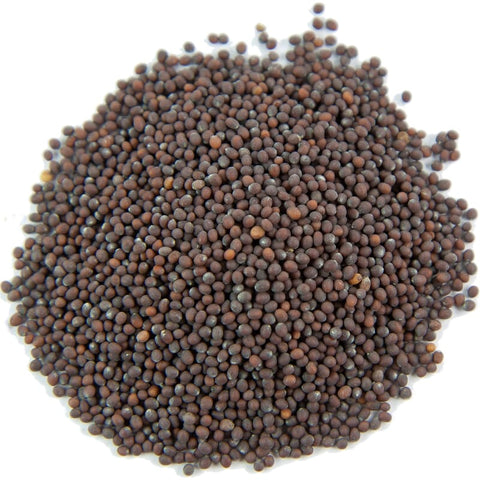 Brown mustard seeds