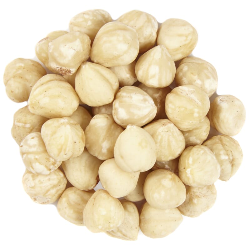Blanched hazelnuts