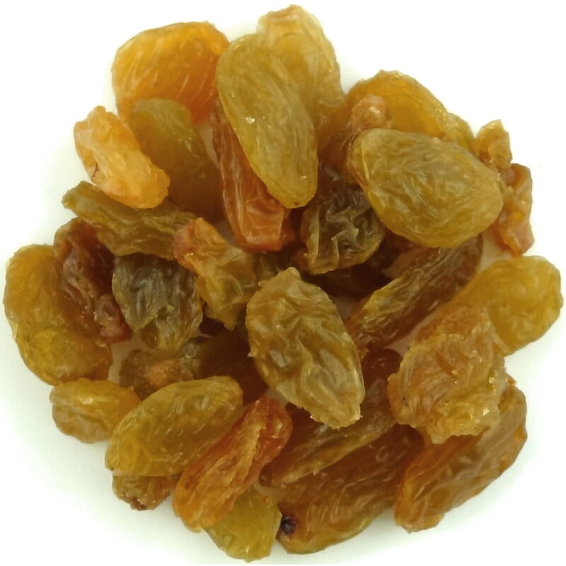 Yellow jumbo raisins