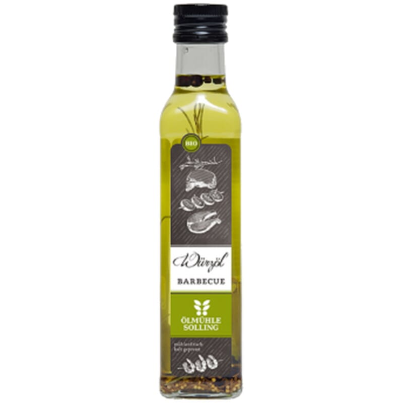 Barbecue herbal oil organic