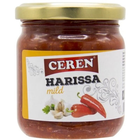 Mild harissa pasta