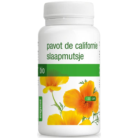 Escholzia- golden poppy capsules organic