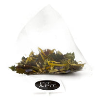 Lavender herbal tea in tea bags