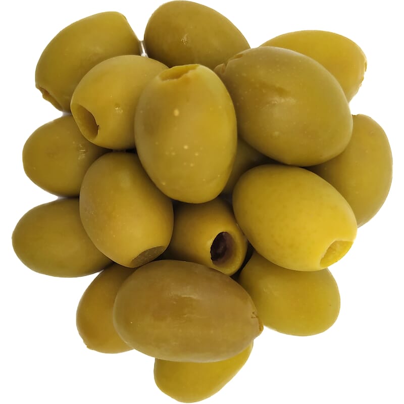 Green olives pitted organic