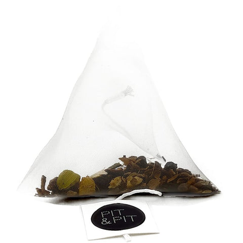 Black tea chai in tea bags