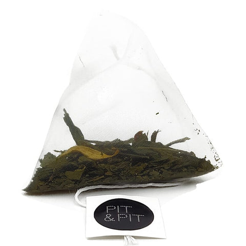 Green tea Earl Grey in tea bags