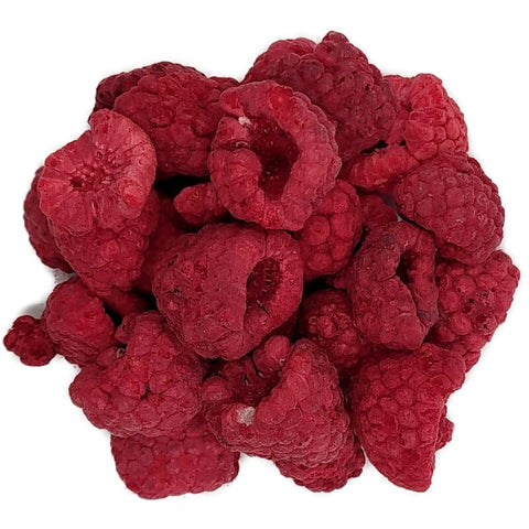 Freeze dried raspberries