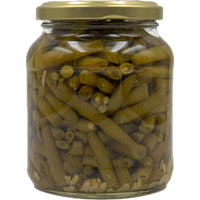 Green beans in jar organic