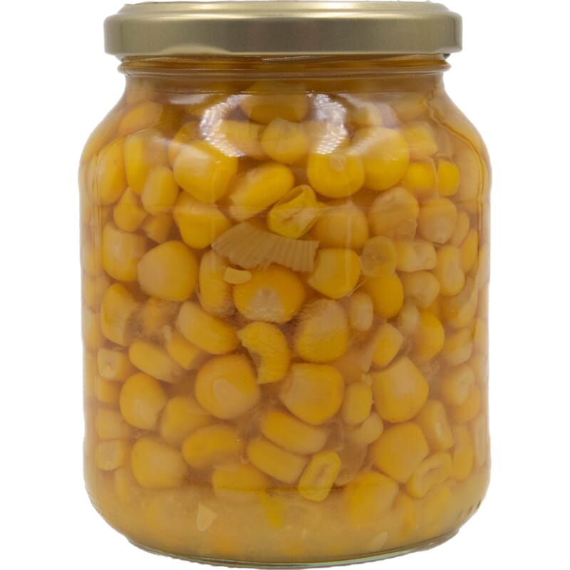 Corn in jars organic