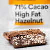 Sugar free chocolate organic - dark with MCT and hazelnuts