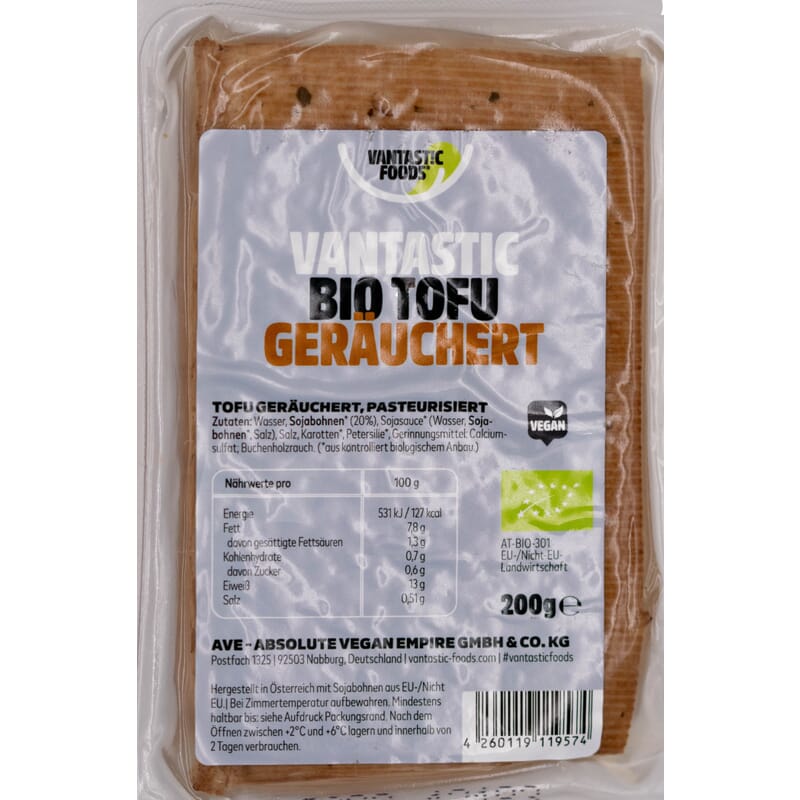 Tofu smoked organic