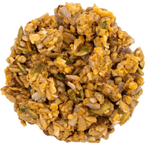 Keto granola high fiber peanut coconut organic